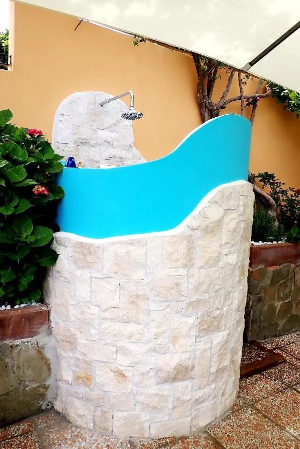 펜션 Villetta Il Faro Sul Mare 아르바탁스 이탈리아